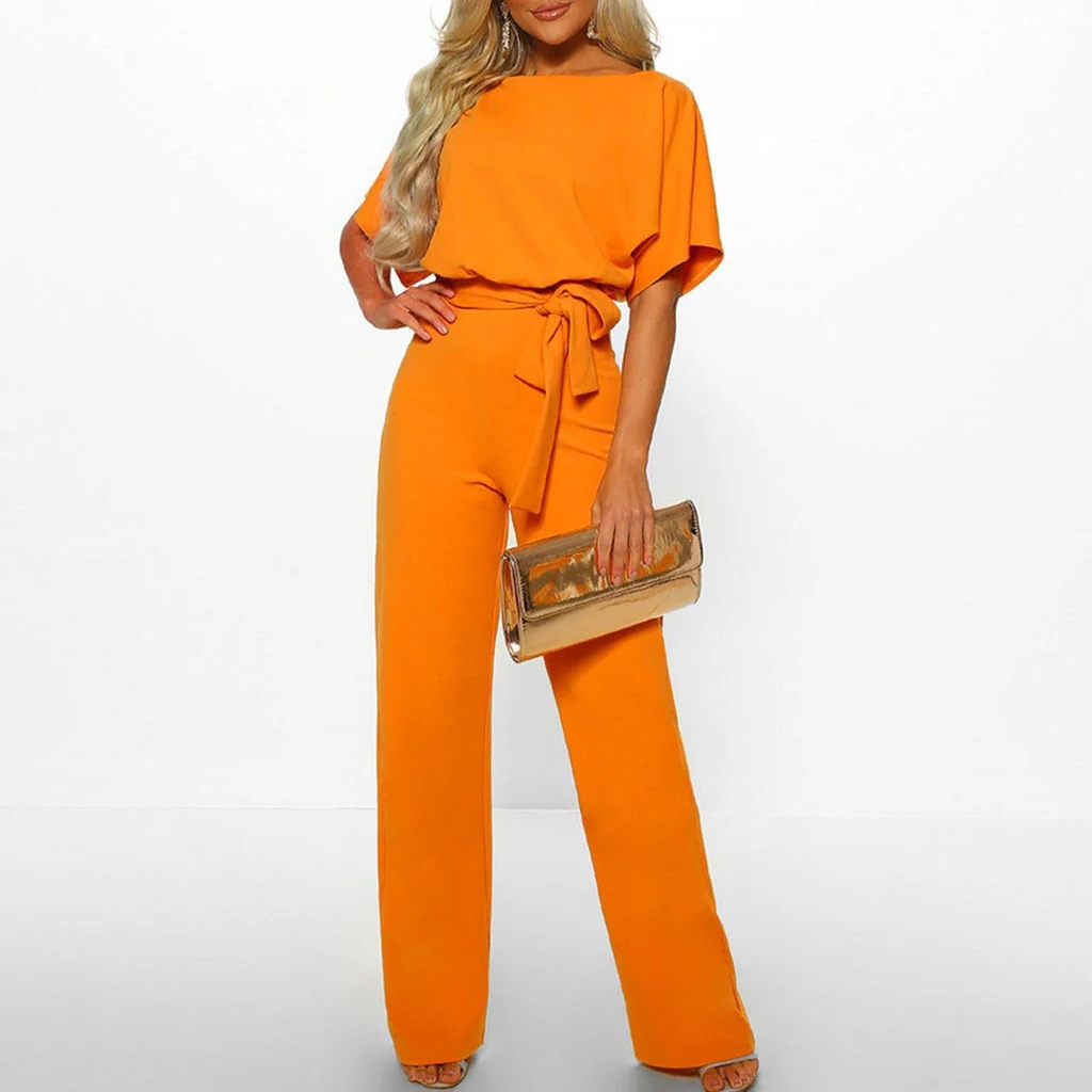 Dam Jumpsuit med Figursydd Midja