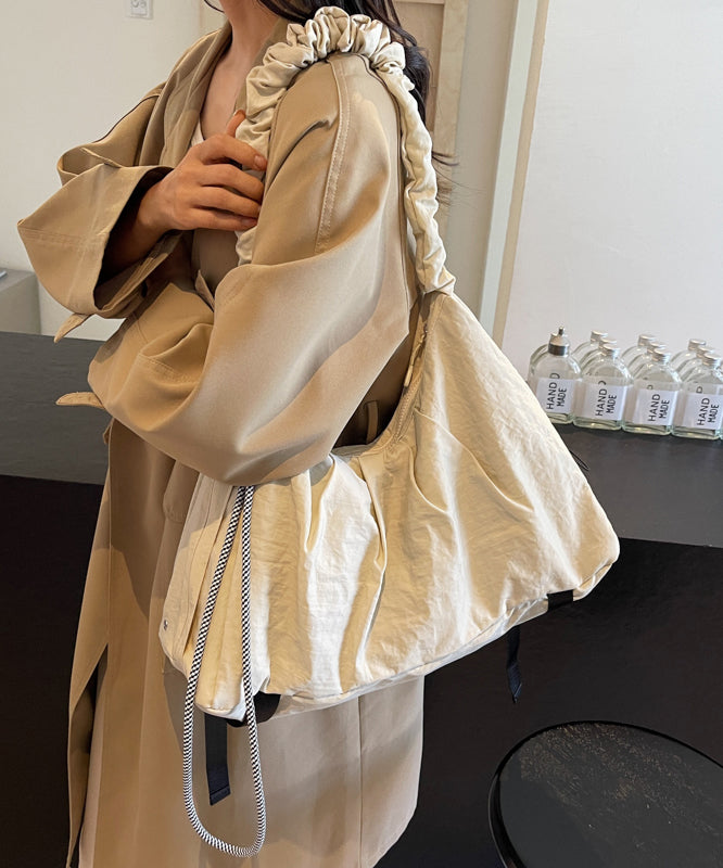 Unisex Hållbar Nylon Messenger Väska med Dragsko