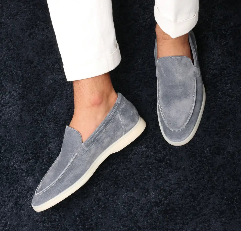 Herr Loafers | Enfärgade | Slip-On