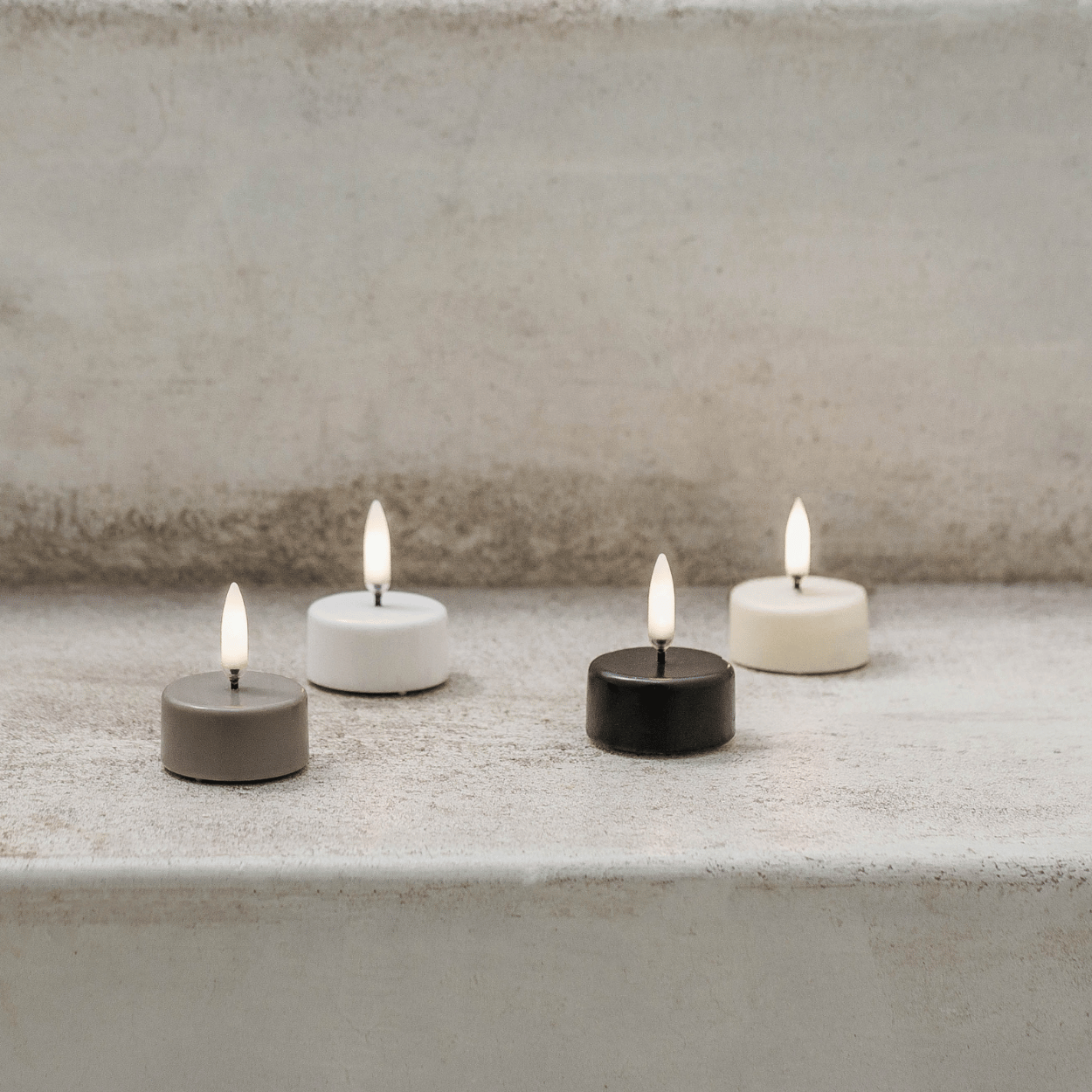 LED-ljus utan flam – batteridriven med timer och fjärrkontroll 5