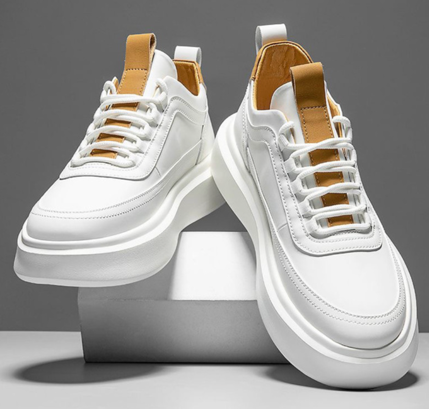 Herre Bekvemme Sneakers med Alsidigt Design