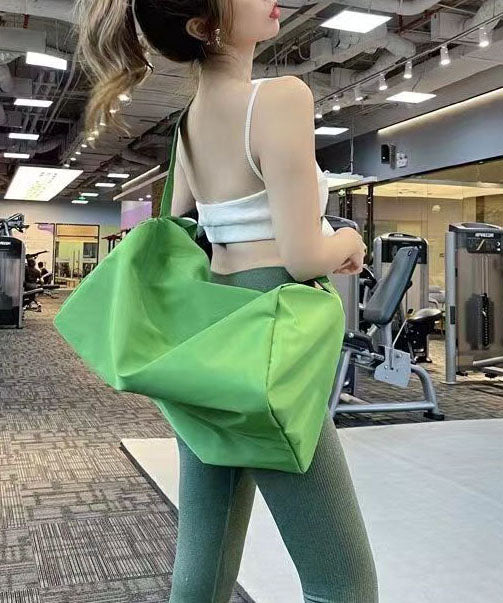 Unisex Stylish Nylon Messenger Bag with Zipper Closure