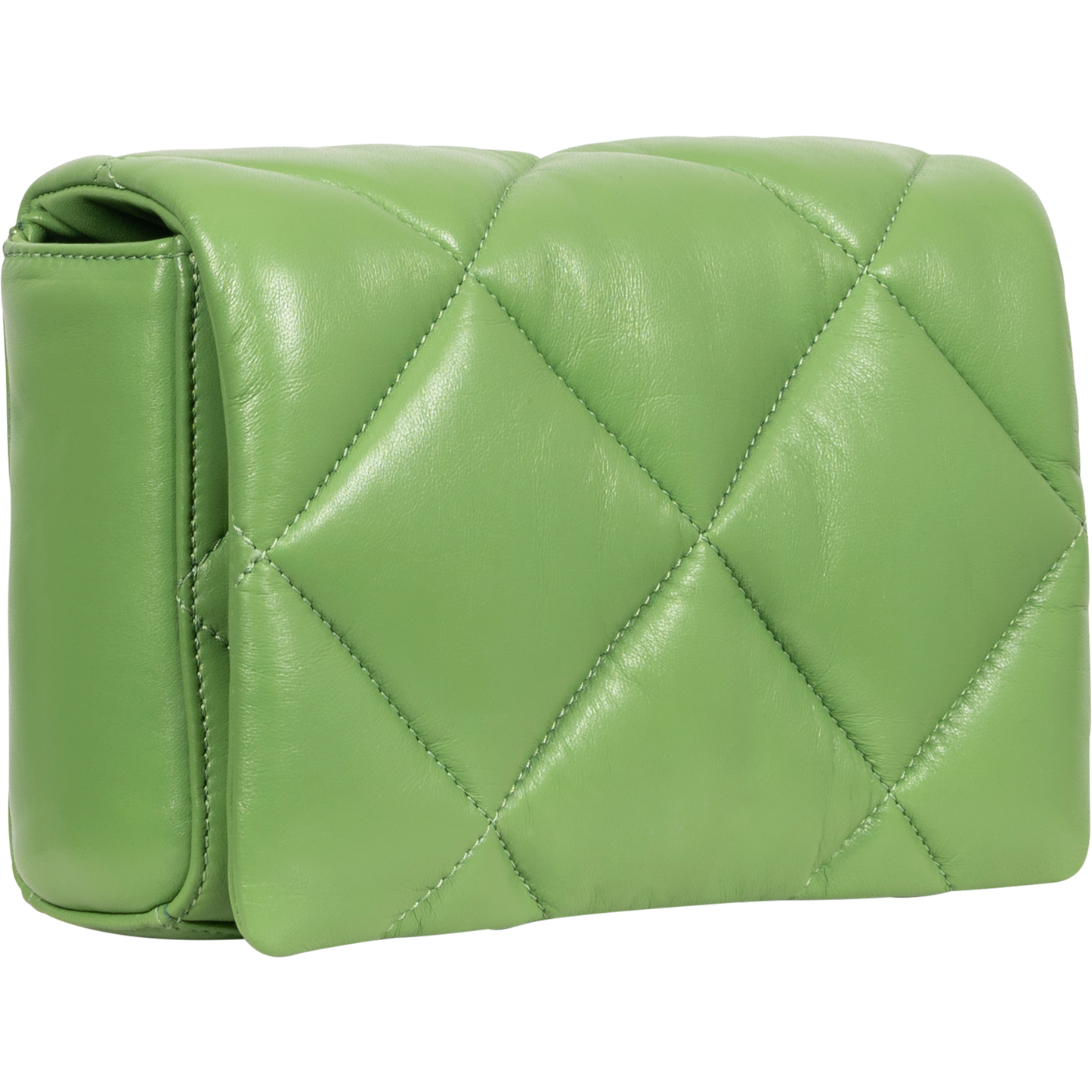 Dam Elegant Lammhud Kopplingspåse med Guldchainrem