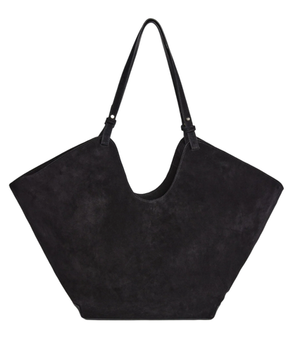 Dam Elegant Mocka Tygväska med Smala Axelremmar