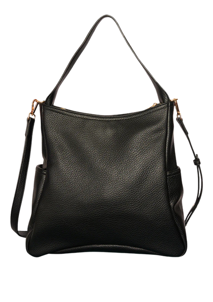 Dam Praktisk Polyester Tygväska med Blixtlås och Sidofickor