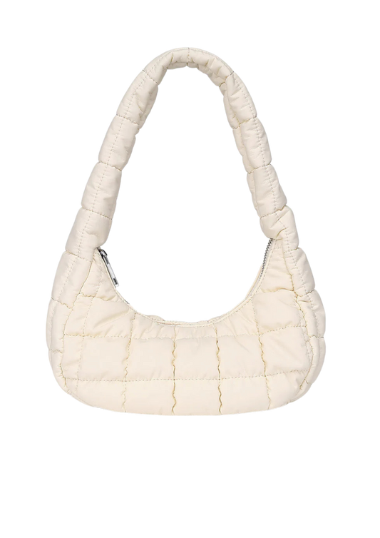 Dam Cool Nylon Håndtaske med Bred Skulderrem og Flere Indvendige Lommer