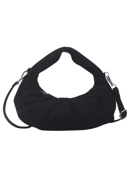 Dam Söt Imitationsläder Väska med Justerbar Rem och Blixtlåsstängning