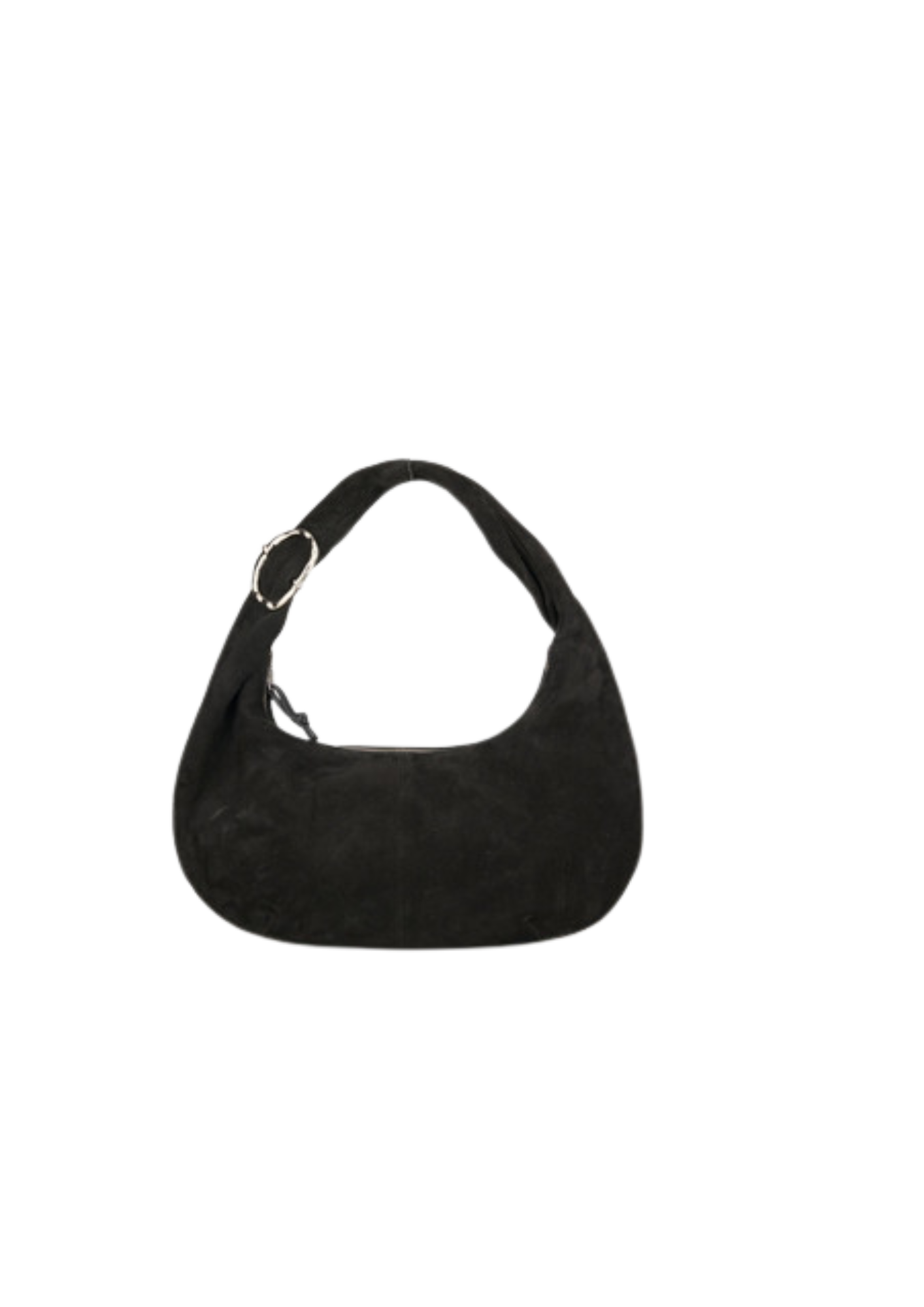 Dam Elegant Mocka Väska med Justerbar Axelrem och Blixtlåsficka