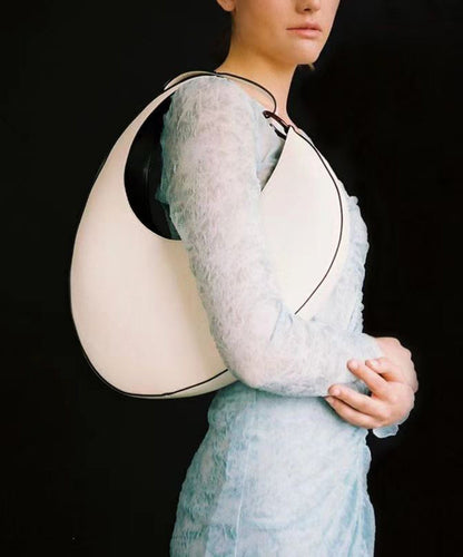 Dam Elegant Faux Läder Axelväska med Stor Kapacitet