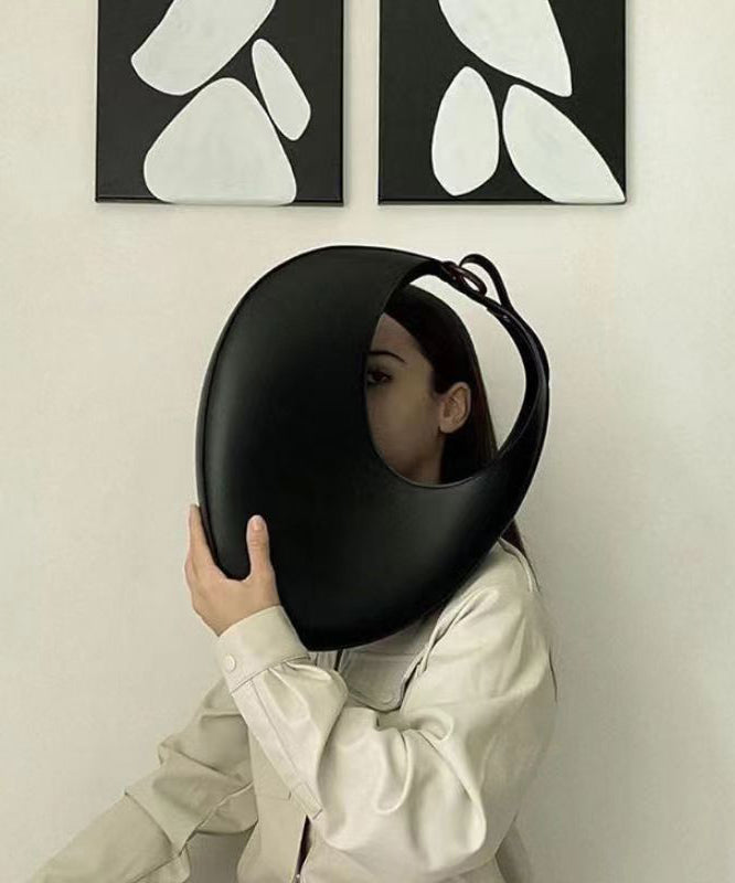 Dam Elegant Faux Läder Axelväska med Stor Kapacitet