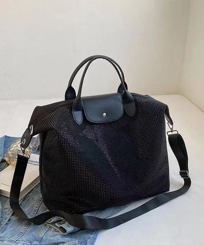 Unisex Praktisk Nylon Messenger-veske med Store Lommer