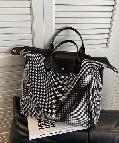 Unisex Praktisk Nylon Messenger-veske med Store Lommer