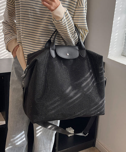 Unisex Praktisk Nylon Messenger-veske med Store Lommer