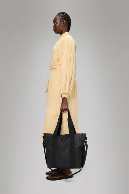 Unisex Vanntett Stoffveske Mini med Avtagbar Skulderrem