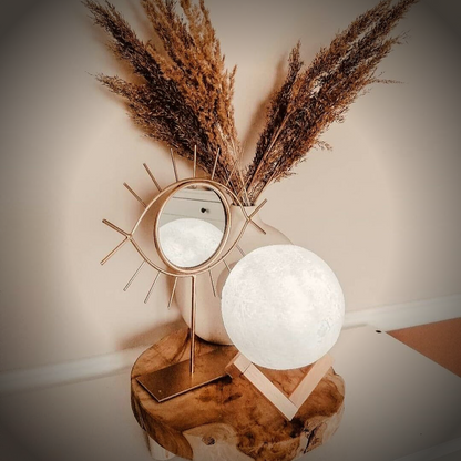 3D-utskriven månlampa – Pekkontroll med justerbar ljusstyrka 5