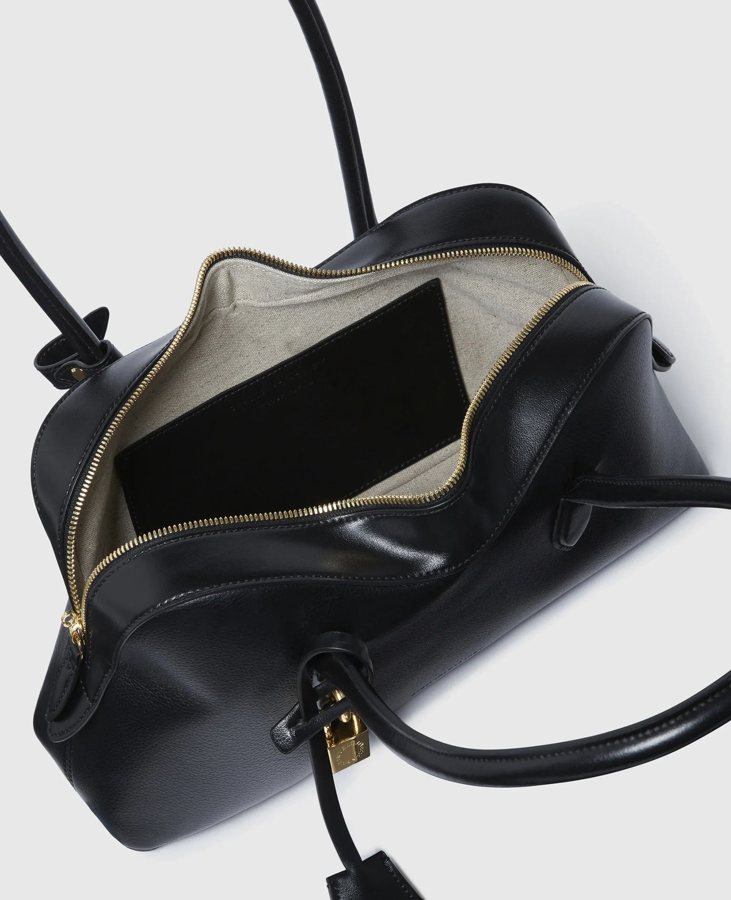 Dam Skulptural Eco Vänlig Handväska med Logotyp Hänglås