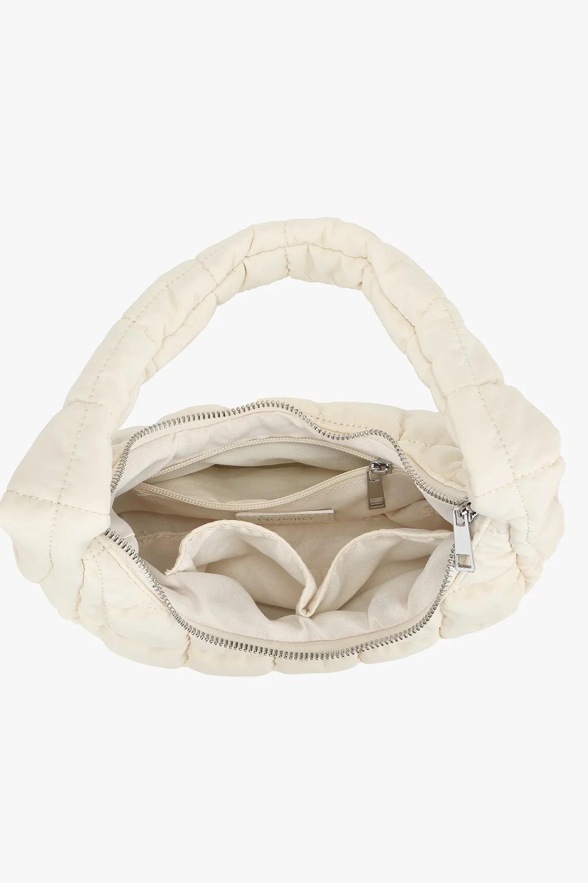 Dame Kul Nylon Håndveske med Bred Skulderrem og Flere Indre Lommer