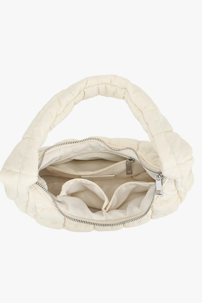 Dame Kul Nylon Håndveske med Bred Skulderrem og Flere Indre Lommer