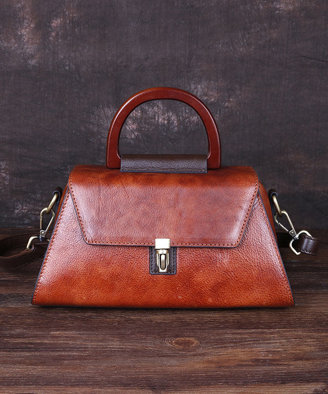 Variant image for Herrar Elegant Kalvläder Messenger Väska med Dragkedja-1