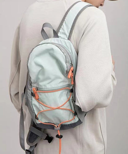 Dam Stilren Nylon Ryggsäck med Dragkedja för Vardagsbruk