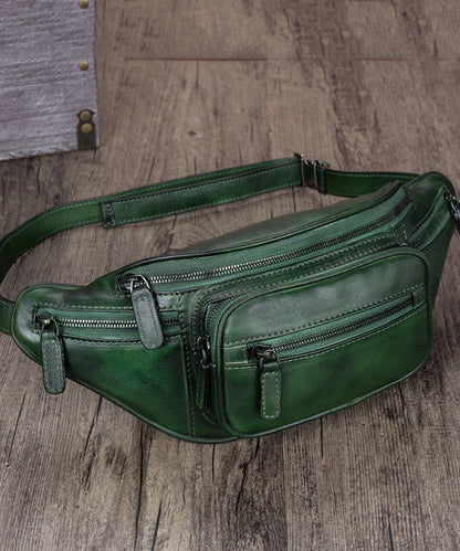 Dam Elegant Kalvläder Budväska med Justerbar Rem