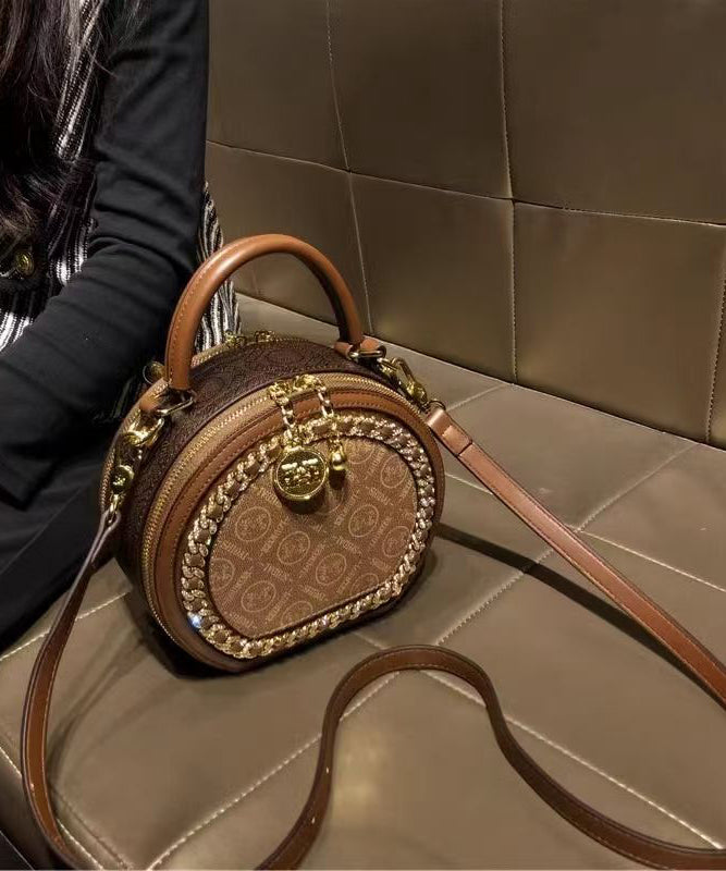 Dam Chic Faux Läder Messenger Väska med Fickor