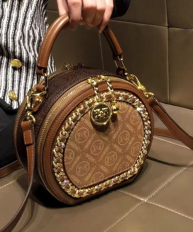 Dam Chic Faux Läder Messenger Väska med Fickor