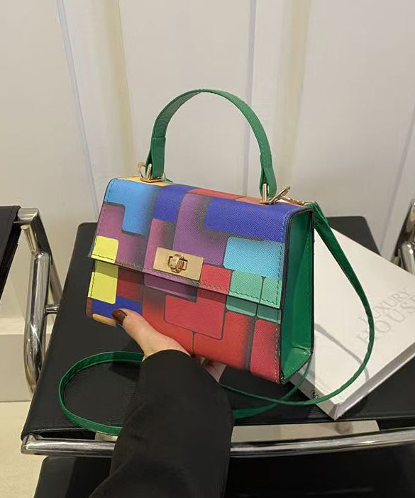 Variant image for Dam Chic Faux Läder Väska med Inre Fickor-1