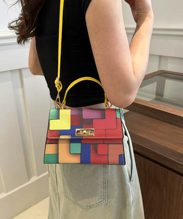 Dam Chic Fuskeskinn Veske med Indre Lommer