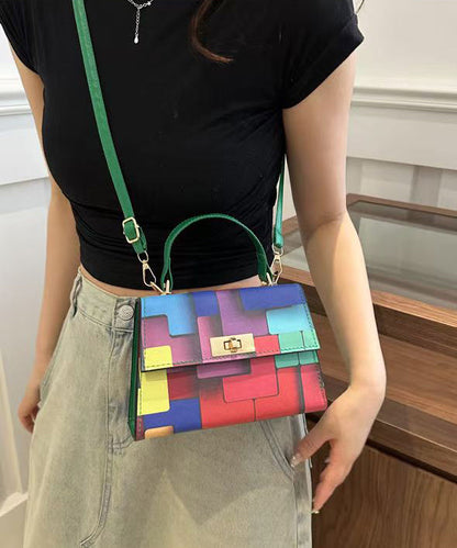 Dam Chic Fuskeskinn Veske med Indre Lommer