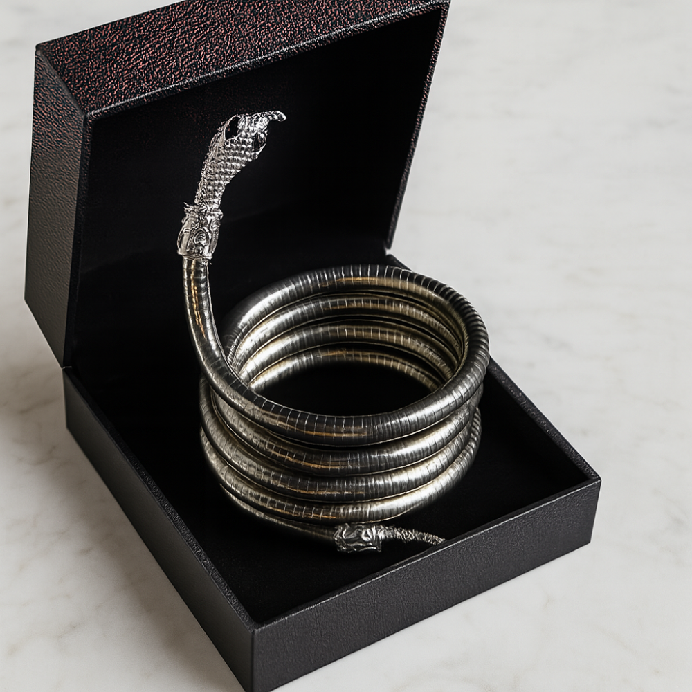 Chokerhalsband med ormdesign för kvinnor 2