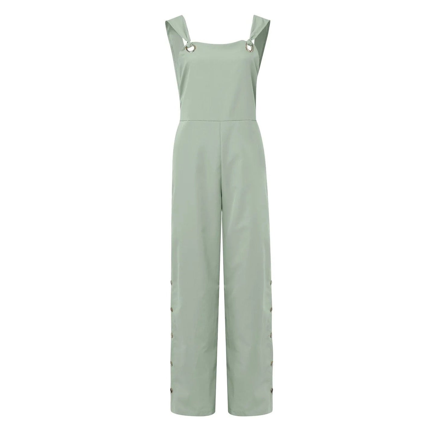 Dam Jumpsuit med Justerbara Remmar