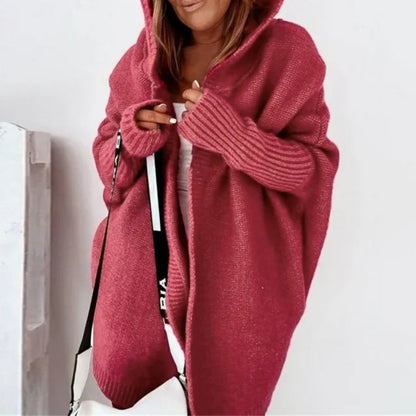 Dam Lång Kofta | Långa Ärmar | Med Huva