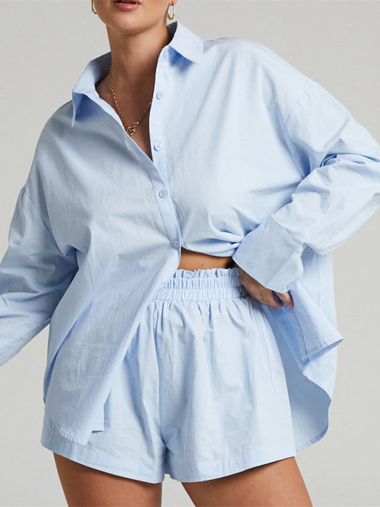 Dam Topp med Matchande Shorts