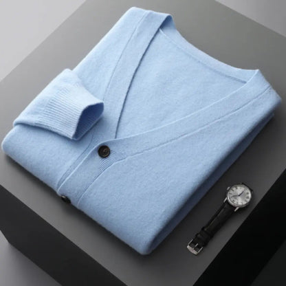 Dam Cardigan | V-ringning | Knappstängning