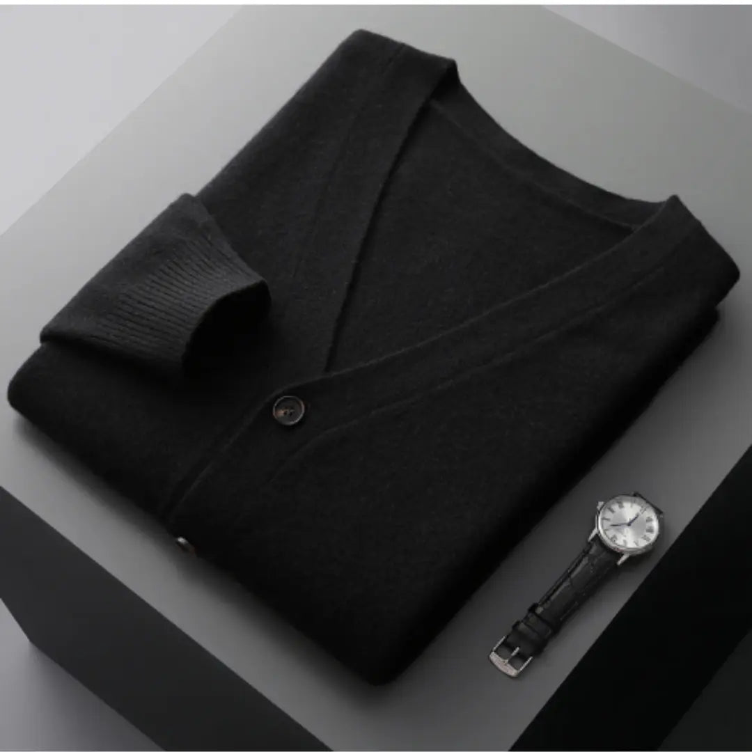 Dam Cardigan | V-ringning | Knappstängning