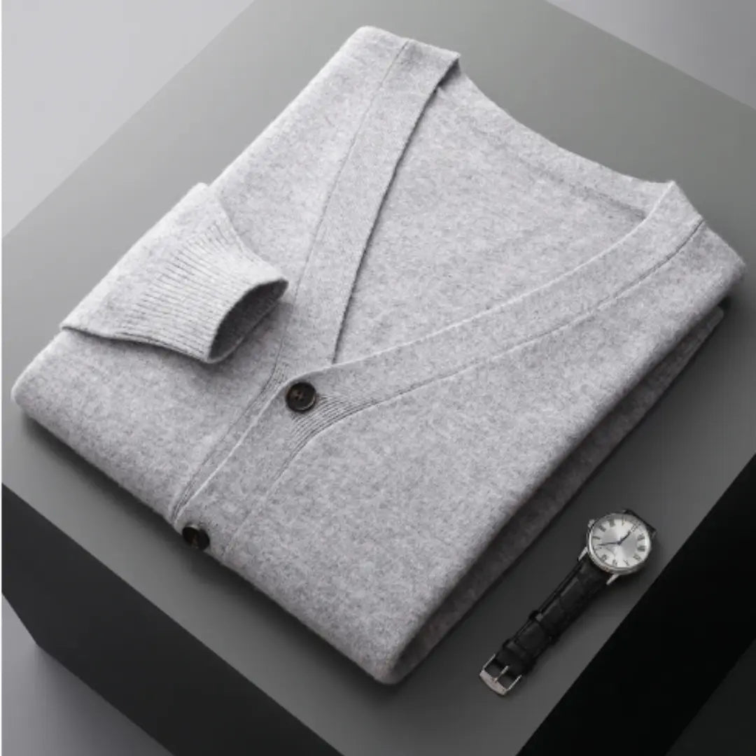 Dam Cardigan | V-ringning | Knappstängning