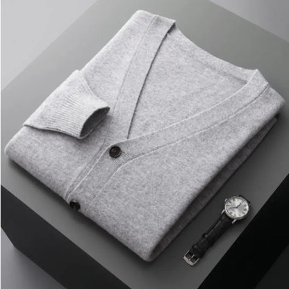 Dam Cardigan | V-ringning | Knappstängning