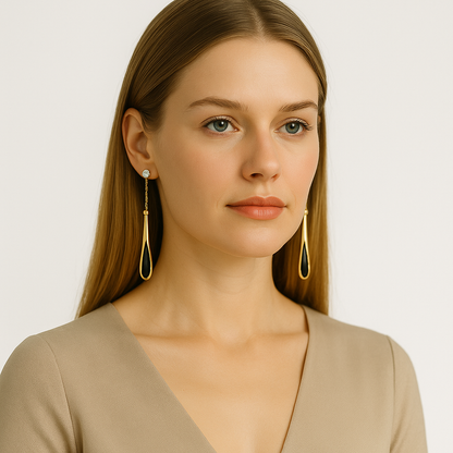 Damörhängen med svart frans 2