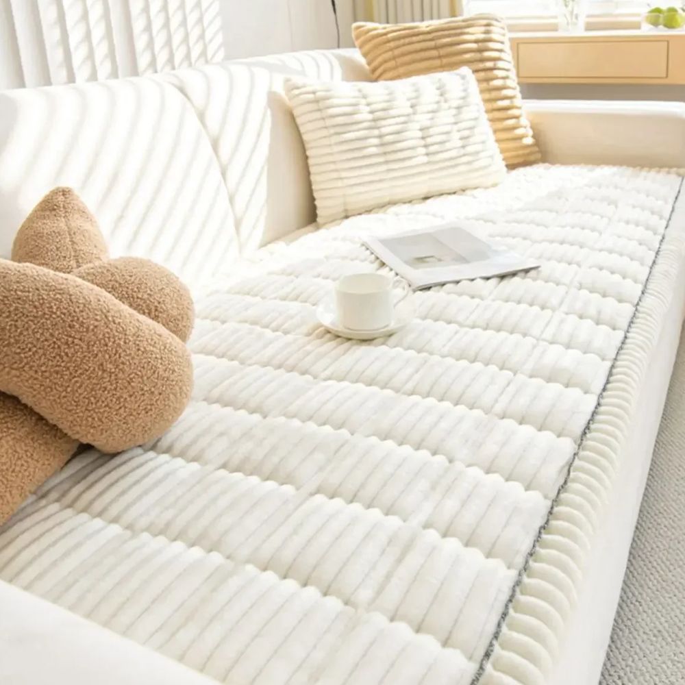 Sofföverdrag med Quiltat Mönster