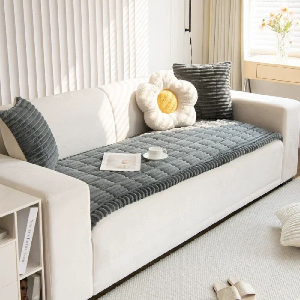 Sofföverdrag med Quiltat Mönster