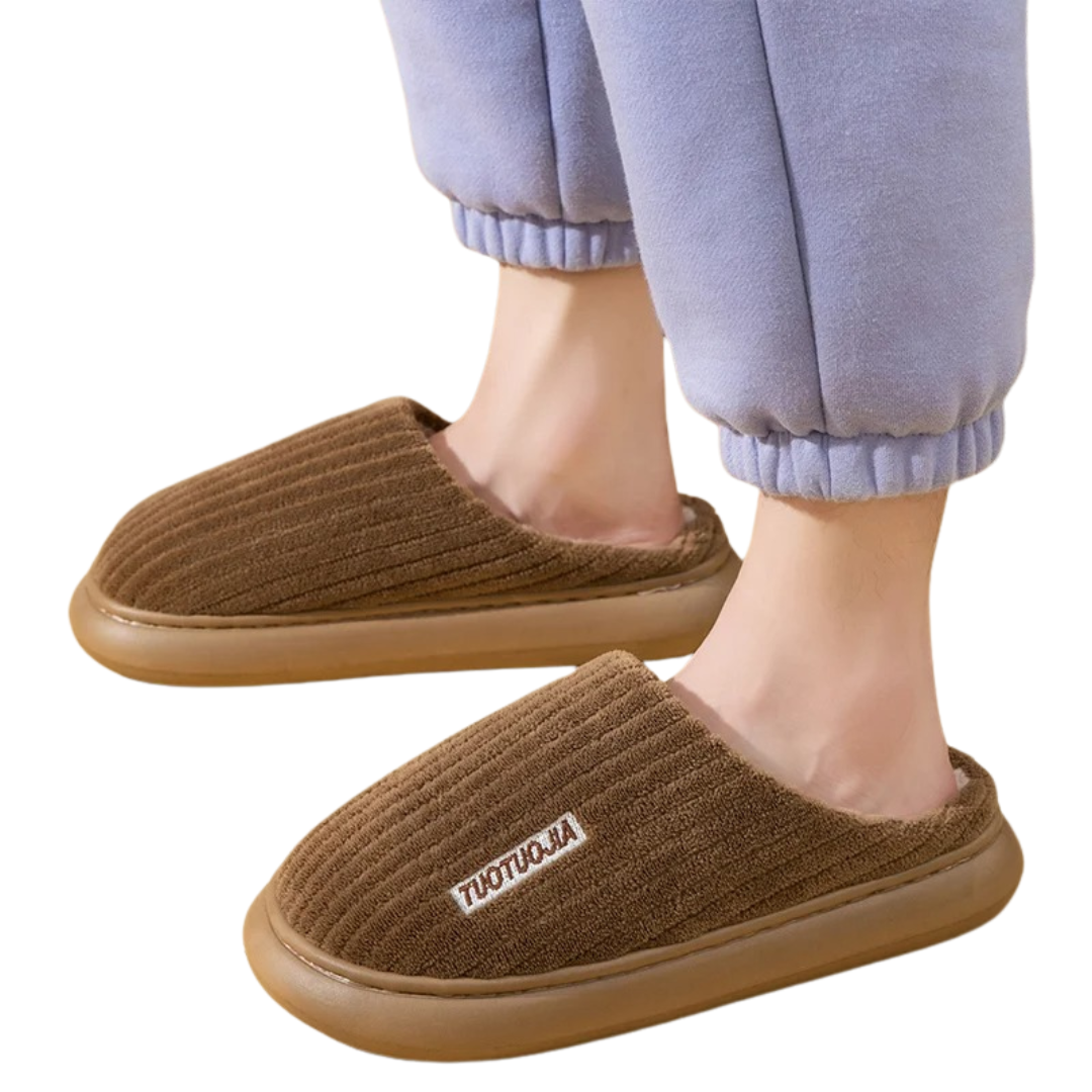 Damtofflor med Memory Foam och Halkfri Sula för Varma Dagar 4