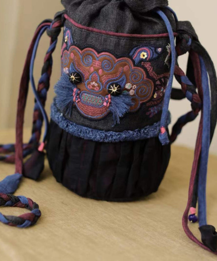 Dams Elegant Linne Hinkväska med Dragsko