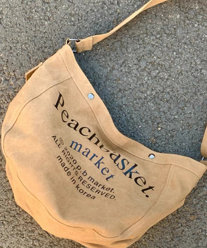 Dam Elegant Duk Crossbody Väska med Justerbar Axelrem och Stor Kapacitet