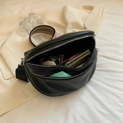 Diana - Crossbody Mode Taske med Justerbar Rem til Dame