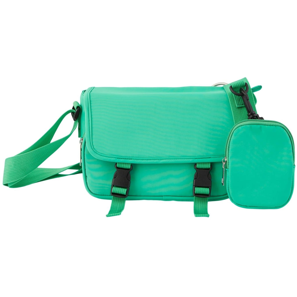 Dam Kule Polyester Crossbody Veske med Unik Design