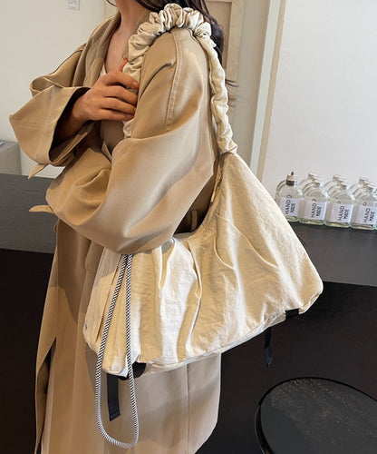 Unisex Hållbar Nylon Messenger Väska med Dragsko