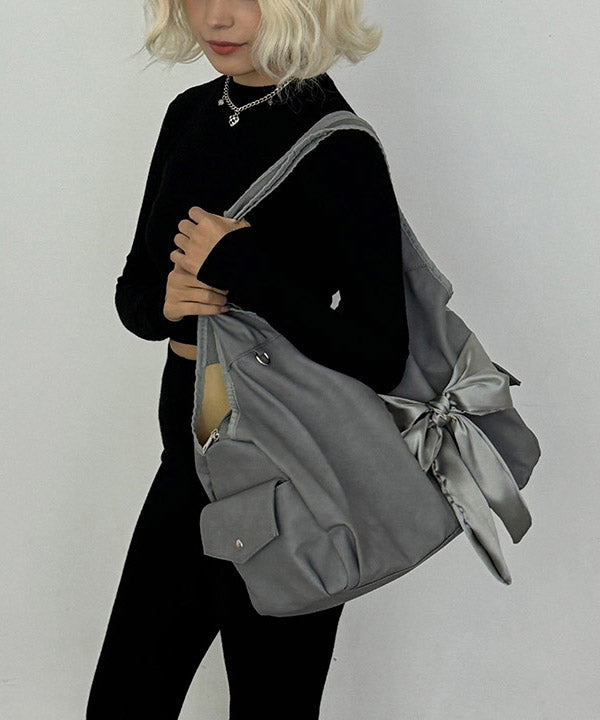 Kvinnors Elegant Faux Läder Axelväska med Zip-up Stängning