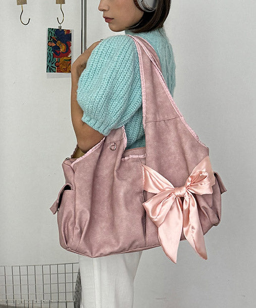 Kvinnors Elegant Faux Läder Axelväska med Zip-up Stängning