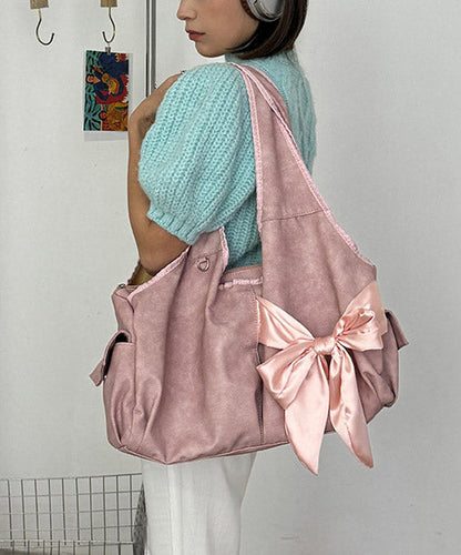 Kvinnors Elegant Faux Läder Axelväska med Zip-up Stängning